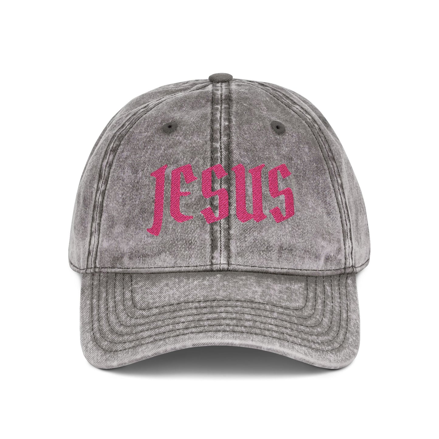 JESUS embroidery Vintage Cap
