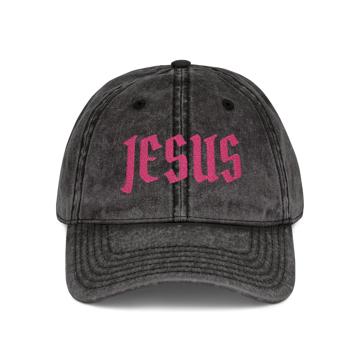 JESUS embroidery Vintage Cap