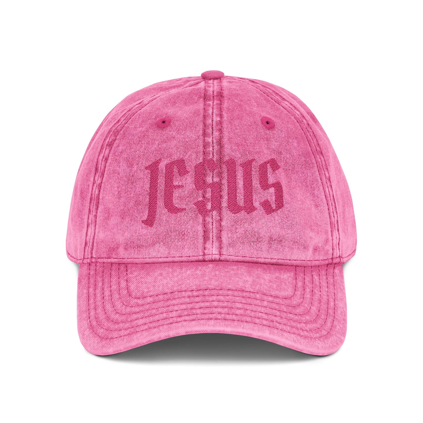 JESUS embroidery Vintage Cap
