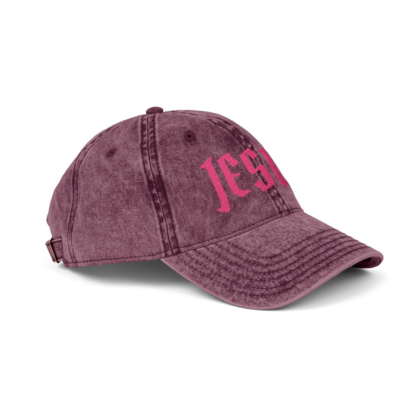 JESUS embroidery Vintage Cap