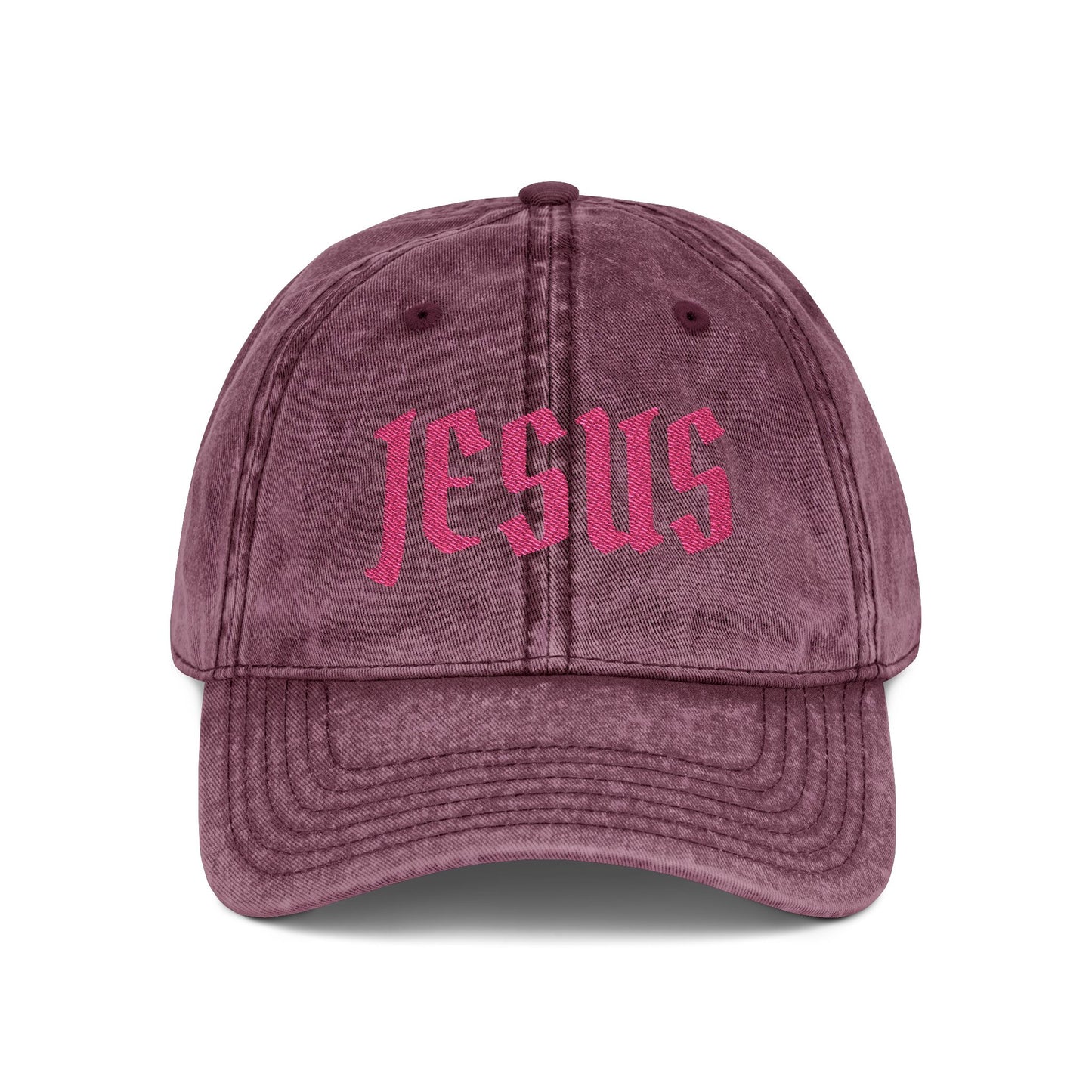 JESUS embroidery Vintage Cap